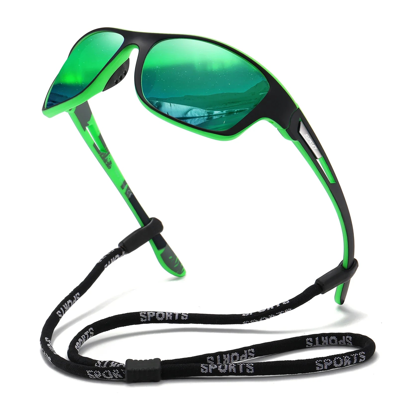 oculos de sol esportivo supkley verde perfeito para atividades ao ar livre