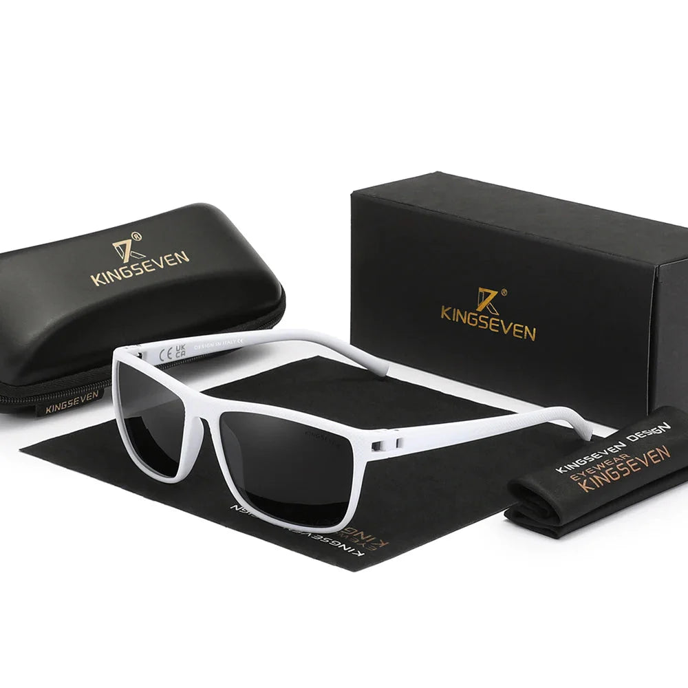 Óculos de sol sunset branco com lente escura